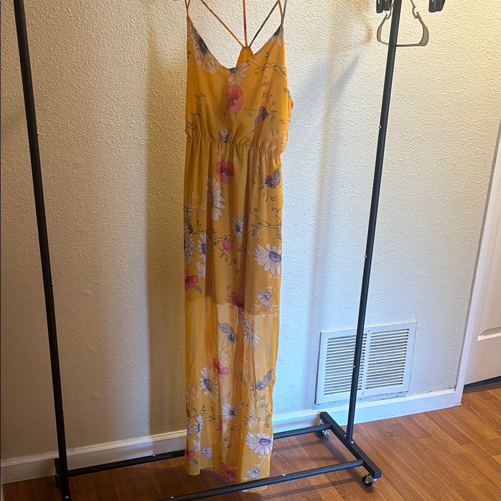 Sienna Sky Vibrant Yellow Dress
